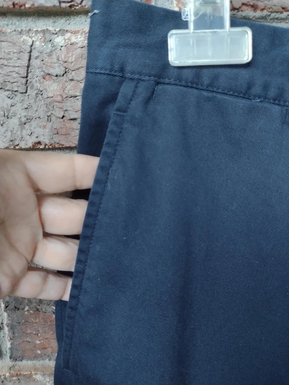 Polo Ralph Lauren Chino Pants Mens 36x29 Navy  Classic Fit Cotton Twill Career